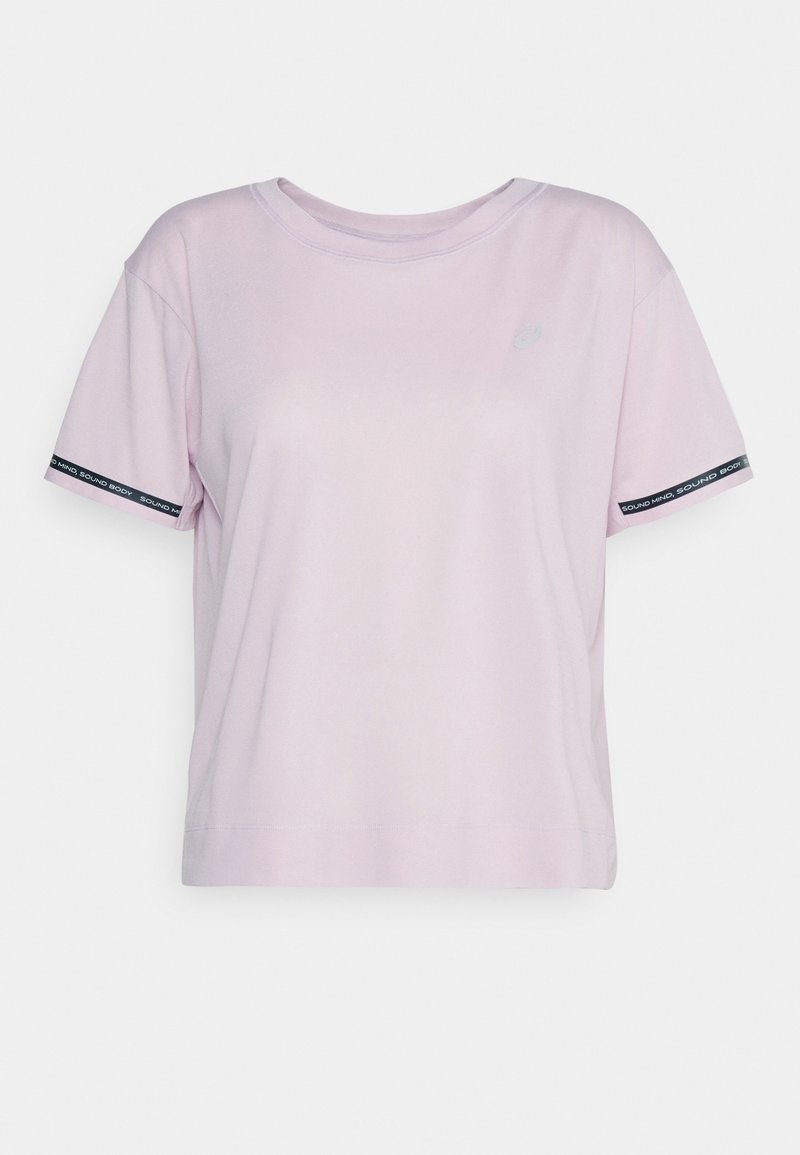 Damen Sportbekleidung | ASICS RACE CROP TOP Sport T-shirt barely rose/rosa - GR36552 Damen Sportbekleidung | ASICS RACE CROP TOP Sport T-shirt barely rose/rosa - GR36552