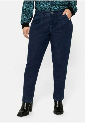 Vaqueros tapered - dark blue denim