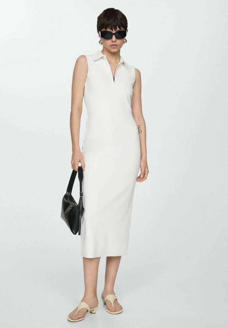 Mango Robe fourreau - ecru/?�cru - ZALANDO.FR