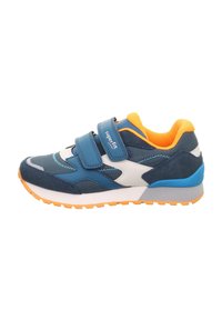 Superfit SUPIES UNISEX - Lauflernschuh - blau/grün/dunkelblau