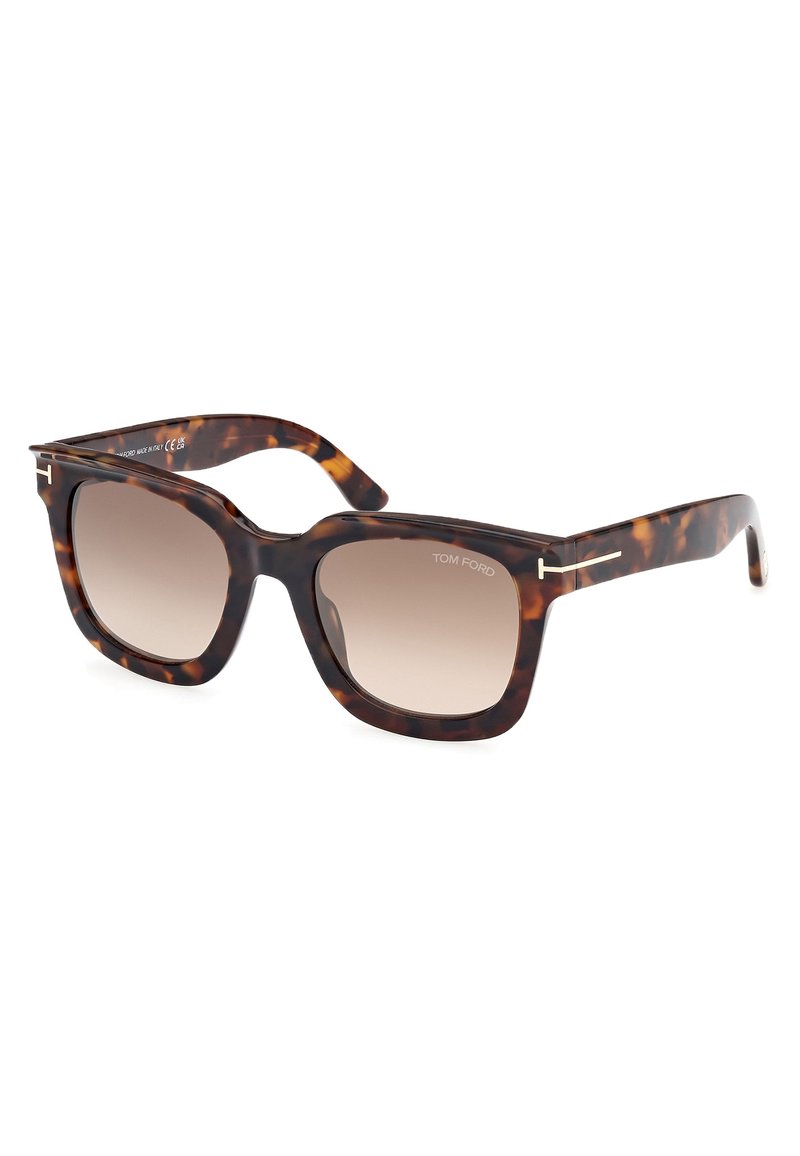 Tom Ford - Occhiali da sole - avana scuro marrone specchiato, Ingrandire