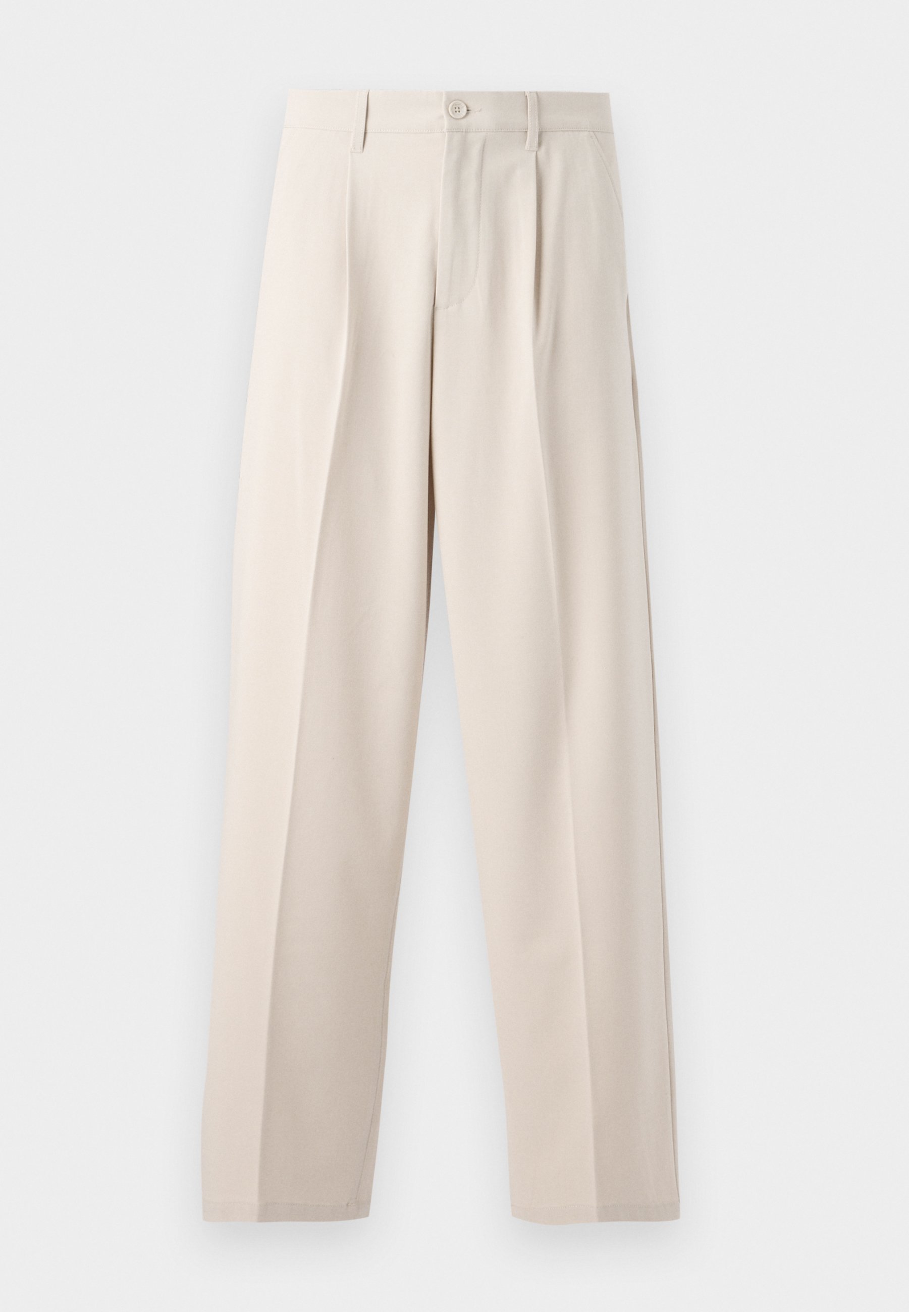［ミルク］un peu wide baggy slacks Men's Pintuck Wide Leg Trousers IU418 - Korean Men's Fashion