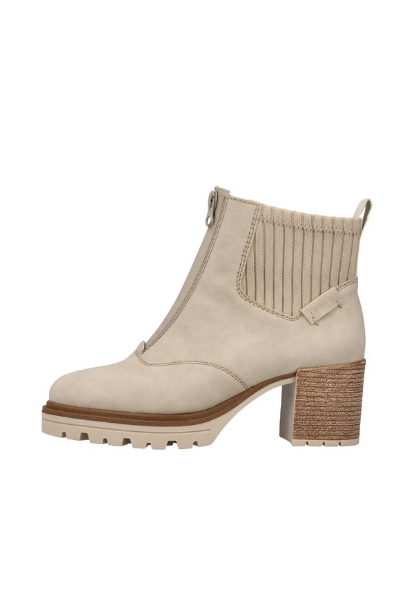 Plateaustiefelette - beige