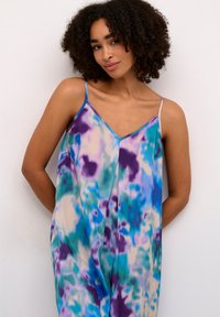 Kaffe KAABBY - Denní šaty - purple green blue print
