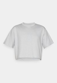 RIVAL - Sports T-shirt - mod gray light heather/black/white