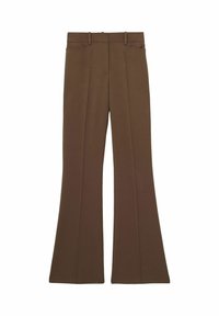 GABI FLARED - Pantalon classique - mink neutral