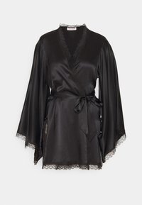 GISELE SHORT KIMONO  - Župan - black