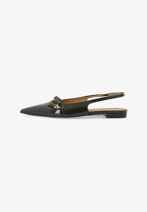 Bianco, Ballerines à brides arrière - olivepatent