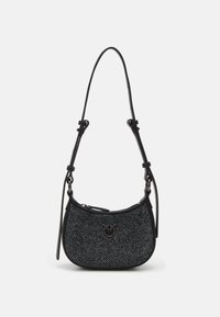 Pinko HALF MOON BABY - Geantă de mână - nero limousine/canna fucile