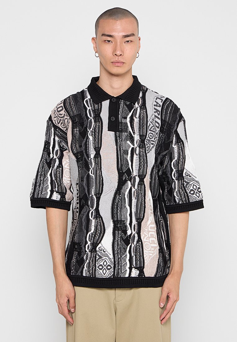 carlo colucci Poloshirt zwart