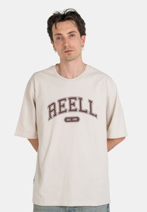 TEAM - Print T-shirt - dirty white