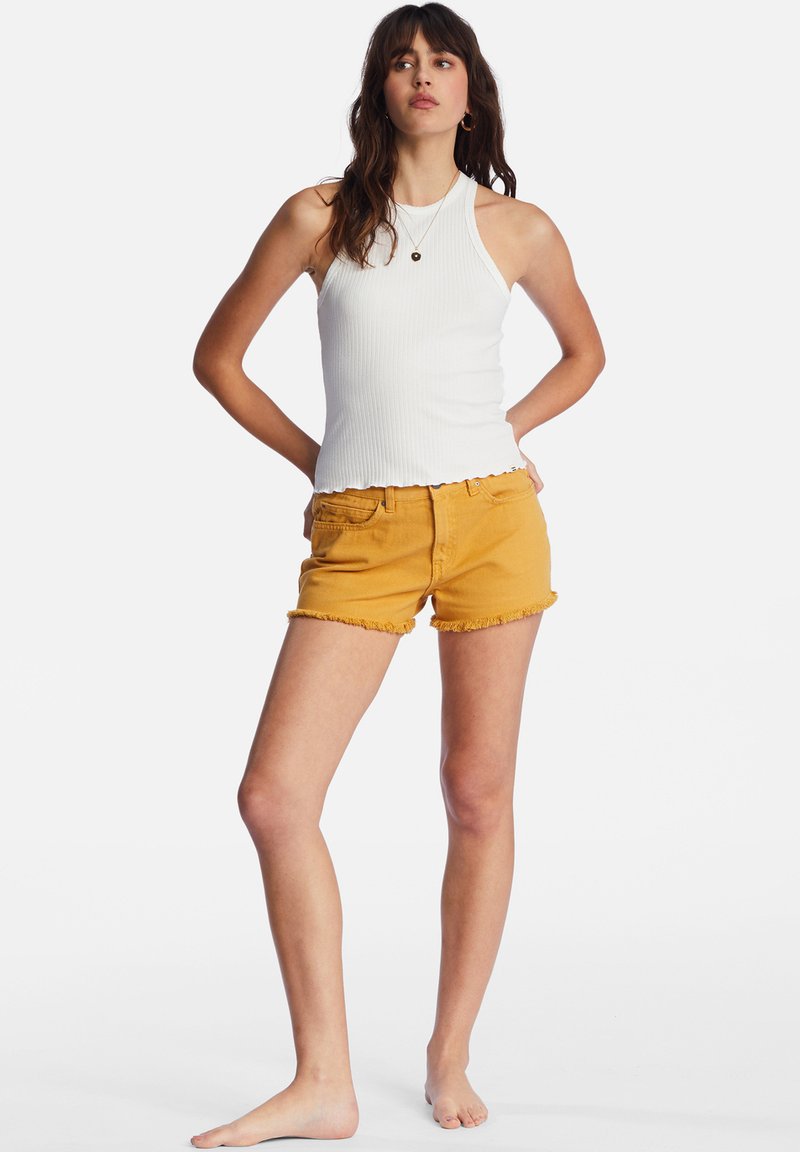 Billabong Jeansshort geel Billabong Jeansshort geel