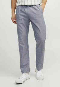 Jack & Jones - JPSTKANE JJSUMMER LINEN BLEND JOGGER - Broek - faded denim Miniatuurafbeelding 1