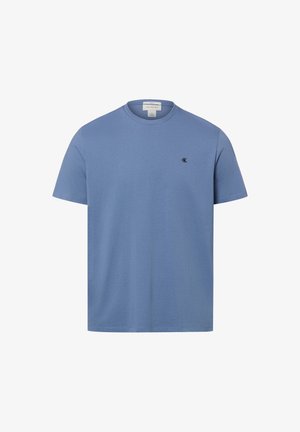 Calvin Klein Jeans, SS CLASSIC MONOGRAM TEE - T-shirt basic - dusty sailor blue