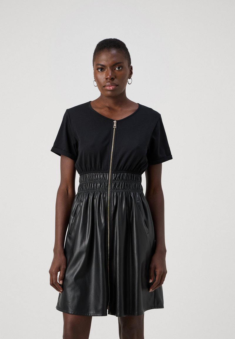 LIU JO ABITO - Vestito di maglina - nero