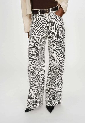 IMPRIMÉ ZEBRE SOCCA - Jean large - zebre