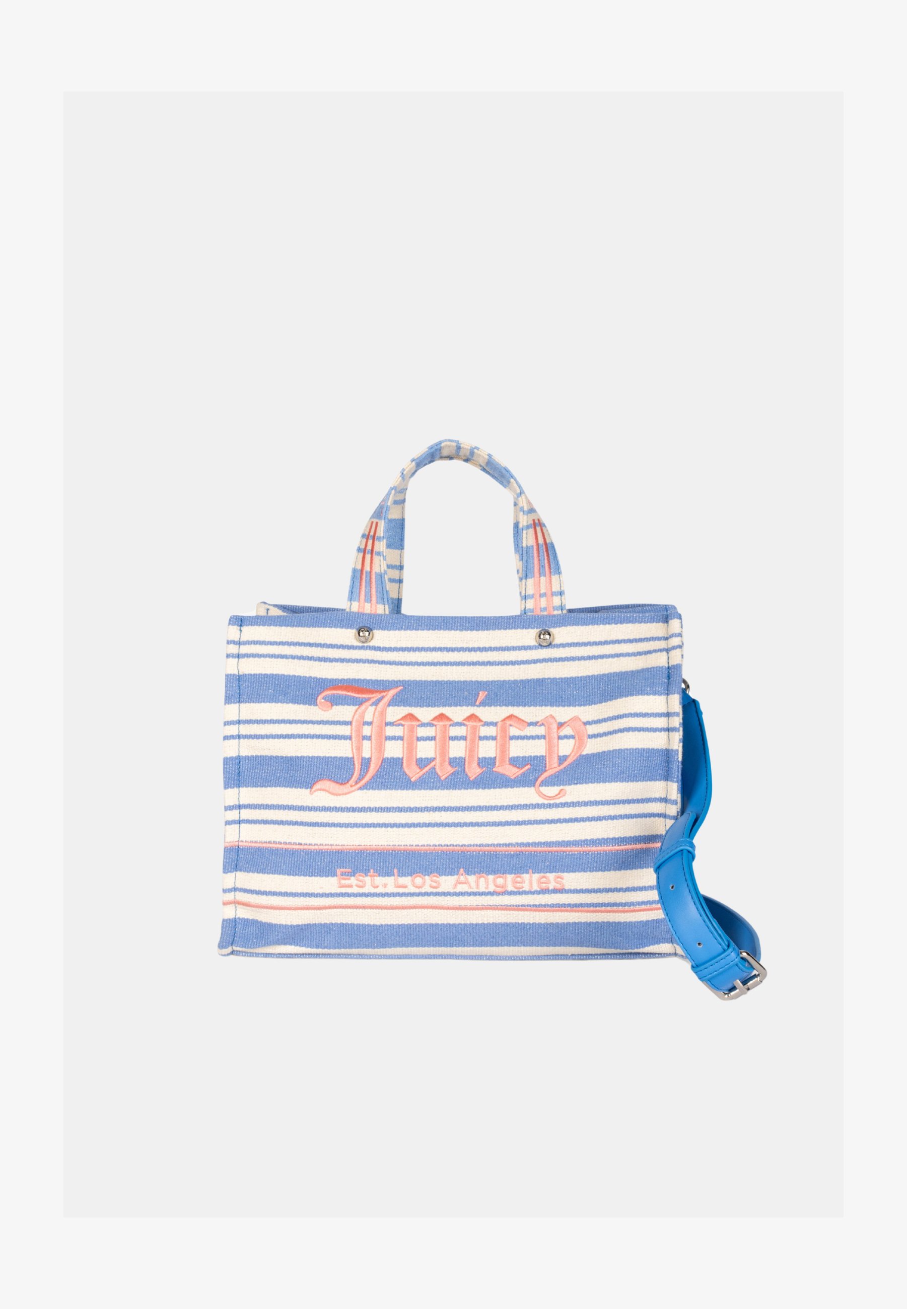 Juicy Couture IRIS STRIPES Tote bag alaskan blue/blue