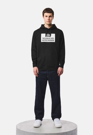 Weekend Offender, HM SERVICE CLASSIC - Суитшърт с качулка - black