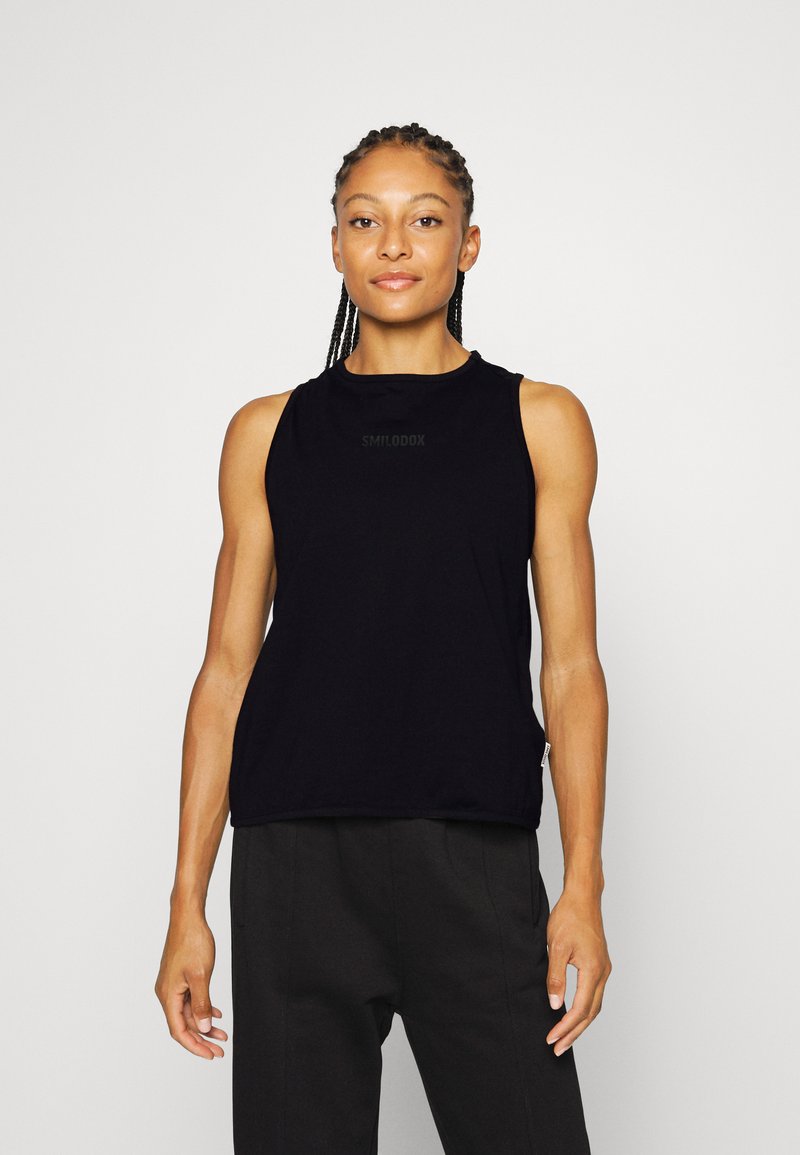 Smilodox DAMEN TANK WITH STRAPS - Top - black