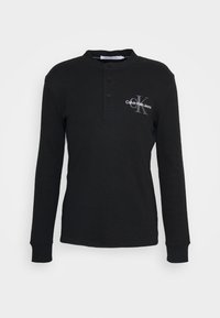 Calvin Klein Jeans Top s dlouhým rukávem - black