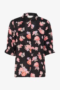 Sélectionné, black large flower print