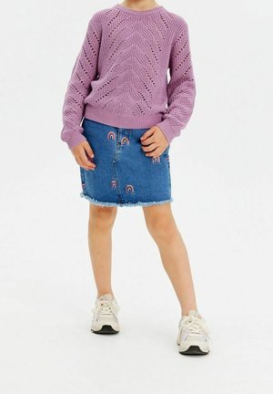 The New, Pullover - purple