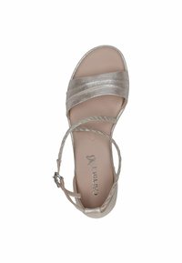 Caprice Páskové sandály  - taupe metallic