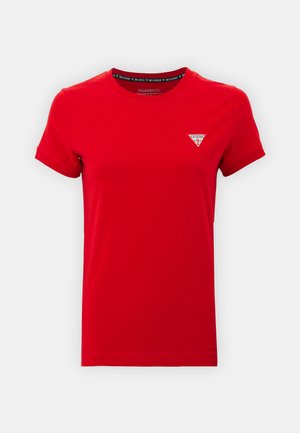 Guess MINI TRIANGLE TEE - T-shirt - bas - delicious red