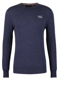 Superdry & Co Svetr - mottled dark blue