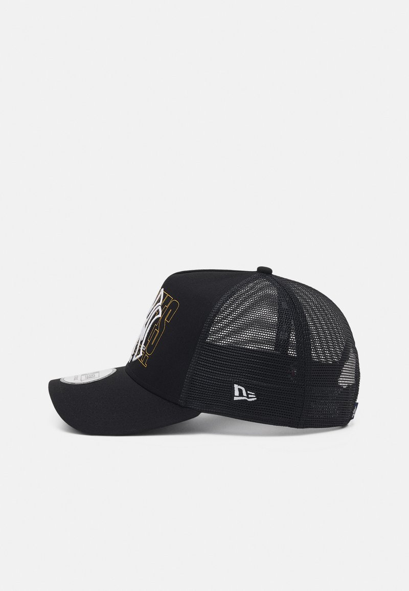 Damen Mützen | New Era LOGO OVERLAY TRUCKER UNISEX Cap black/schwarz - OH10332 Damen Mützen | New Era LOGO OVERLAY TRUCKER UNISEX Cap black/schwarz - OH10332