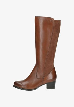 Caprice Stiefel - cognac comb