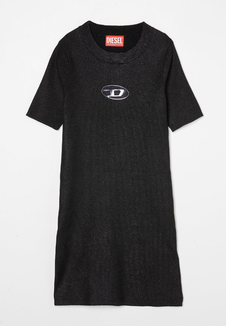 Diesel Gebreide jurk donkerblauw