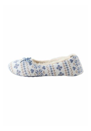 REGULAR FIT - Chaussons - blue fairisle pattern