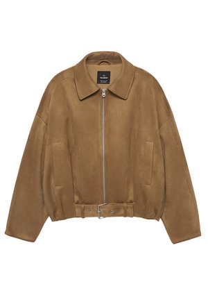 PULL&BEAR - Kurtka ze skóry ekologicznej