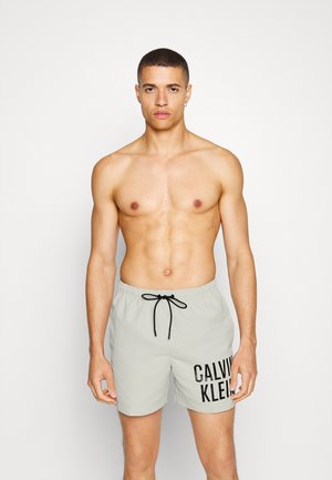 Calvin Klein Swimwear MEDIUM DRAWSTRING - Badeshorts - light silt