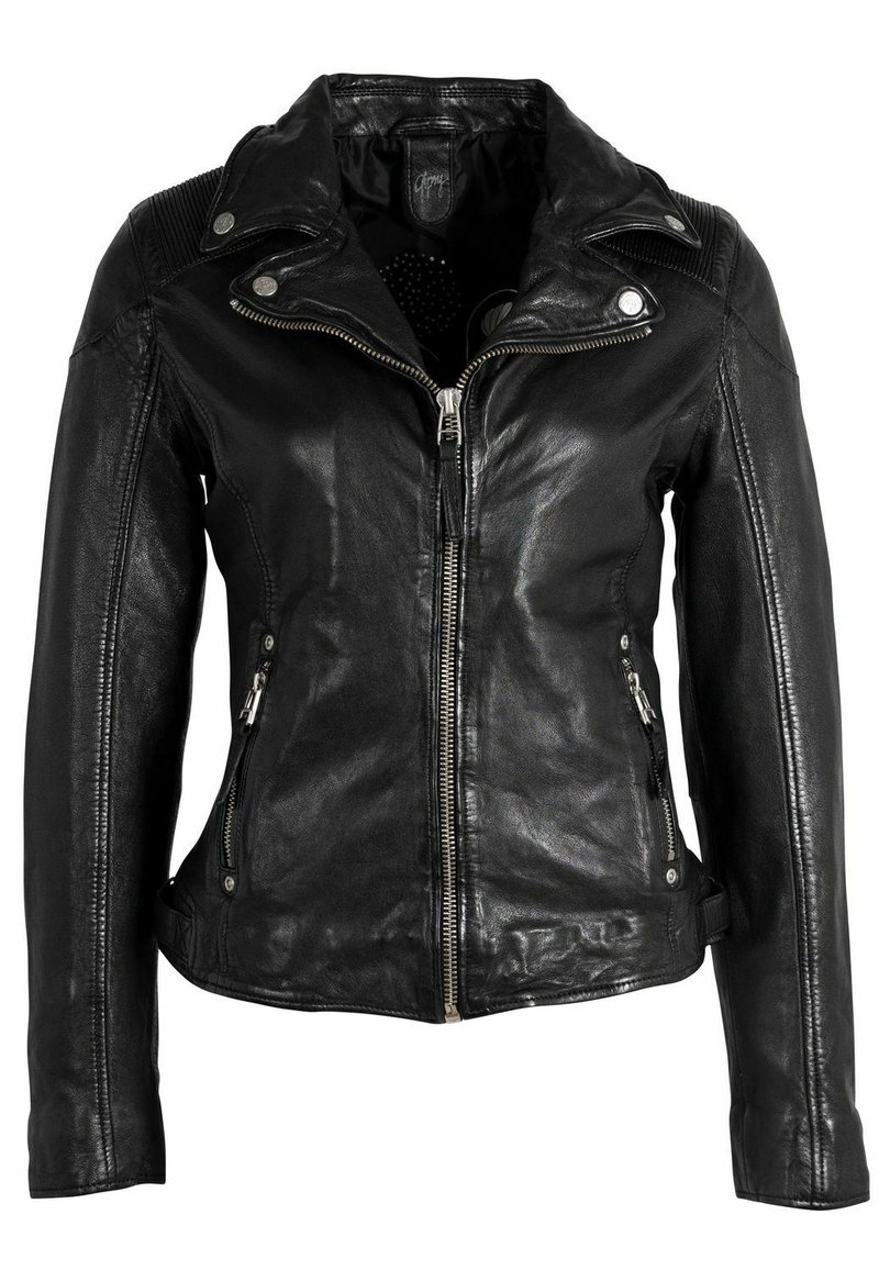 Gipsy by Mauritius MAIZY RF Lederjacke black/schwarz