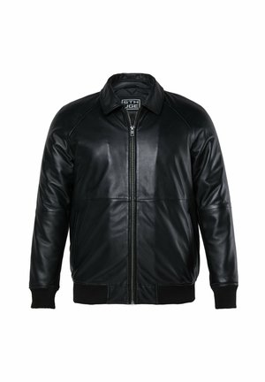 STHUGE, Leather jacket - black