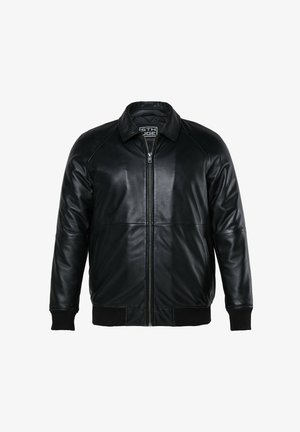 STHUGE, Chaqueta de cuero - black