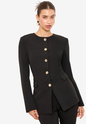 Lipsy REGULAR FIT - COLLARLESS  - Bleiseri - black