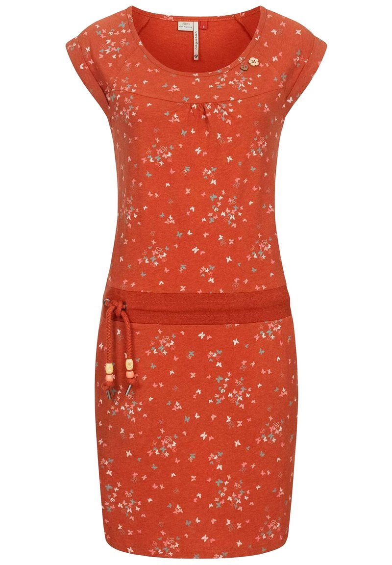 Damen Kleider | Ragwear PENELOPE WEtuikleidterracotta print/burned-orange denim - FB24662 Damen Kleider | Ragwear PENELOPE WEtuikleidterracotta print/burned-orange denim - FB24662