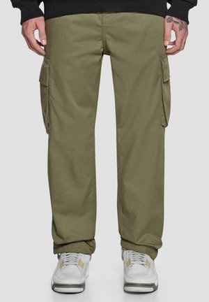 Dickies DROPSIZE SINGLE POCKET WORKWEAR - Pantalones cargo - olive