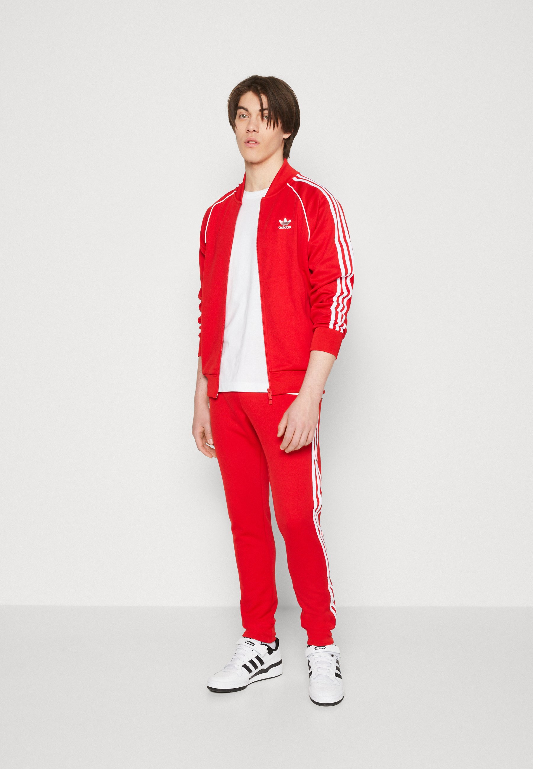 Lonsdale Tuta Sportiva Da Uomo 2 Pezzi Con Zip Tute Sportive Rosso