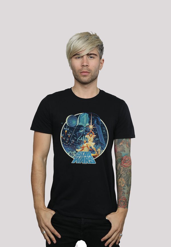 STAR WARS VINTAGE VICTORY KRIEG DER STERNE FAN  - T-Shirt print