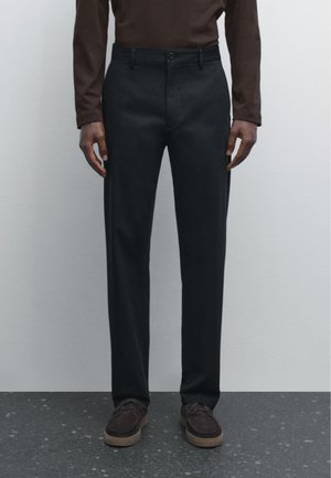 TAPERED FIT  - Trousers - dark blue