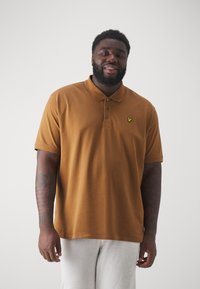 Lyle & Scott PLAIN - Polotričko - farrier bronze