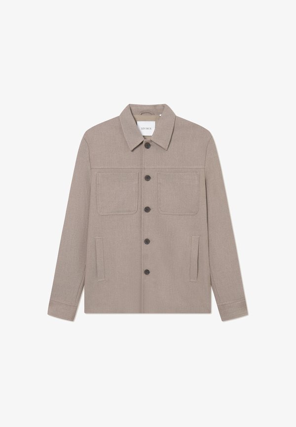 MARSEILLE HYBRID JACKET - Light jacket - walnut melange