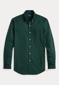 CUSTOM FIT PLAID TWILL SHIRT - Πουκάμισο - 4192e pine/black