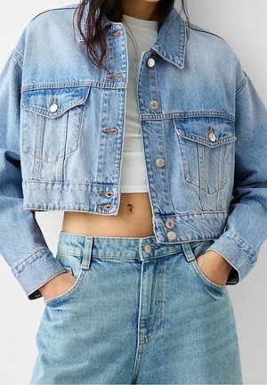 Cowboyjakker - light-blue denim