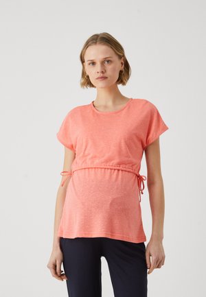 MLNELLI JUNE CAP - Camiseta estampada - georgia peach