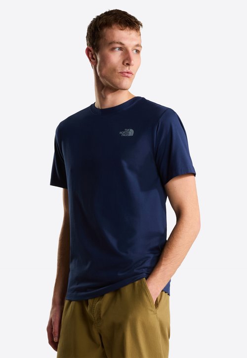 The North Face M MOUNTAIN SKETCH REGULAR SHORT SLEEVE TEE-GRAPHIC - Print T-shirt - summit navy — foto 2